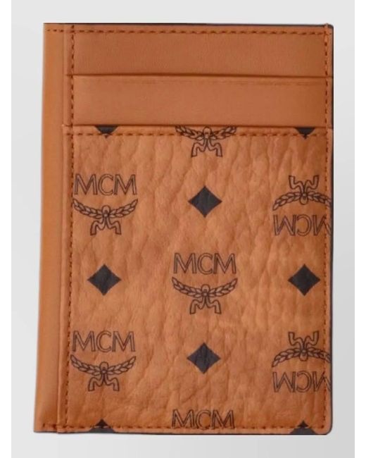 MCM Brown Keyring for men
