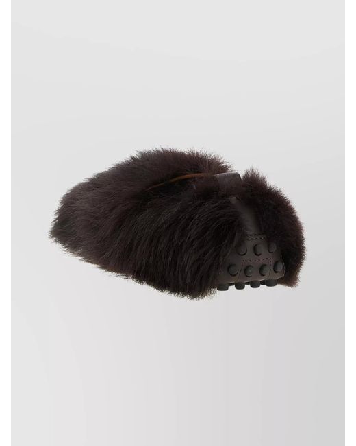 Tod's Black 'Gommino' Loafers