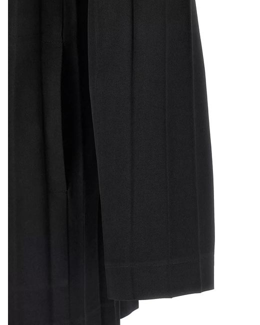 Homme Plissé Issey Miyake Black Tailored Blazer Long Sleeves Notched Lapel Pleated for men