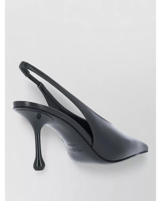 Jimmy Choo Multicolor High Heel Slingback Pumps Pointed Toe Leather