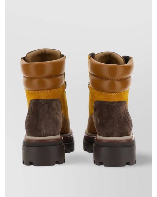 Tory Burch Brown Suede Miller Boots