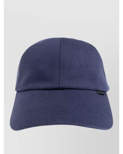 Paul Smith Blue Signature Stripe Cotton Baseball Cap for men