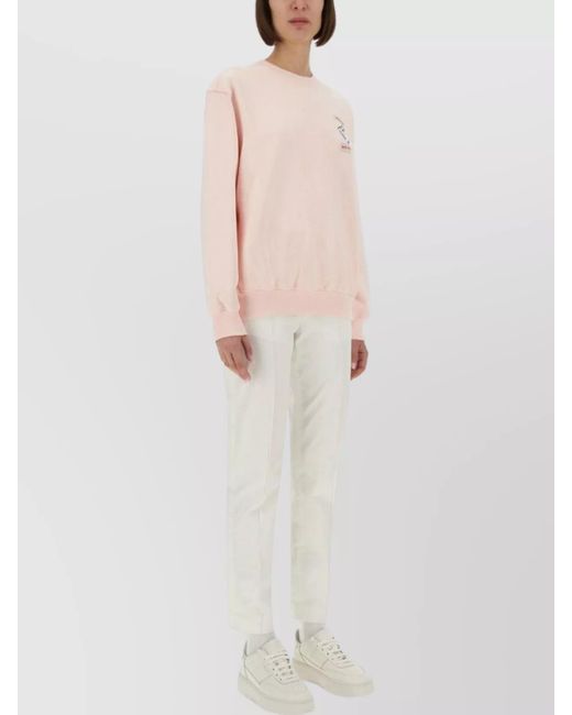 Casablanca Natural Organic Cotton Regular-Fit Sweatshirt