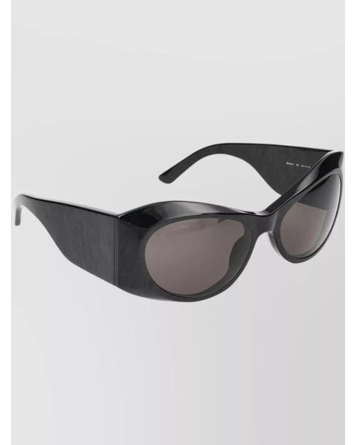 Balenciaga Gray Sunglasses Model Bb0394S 003 Cat Eye