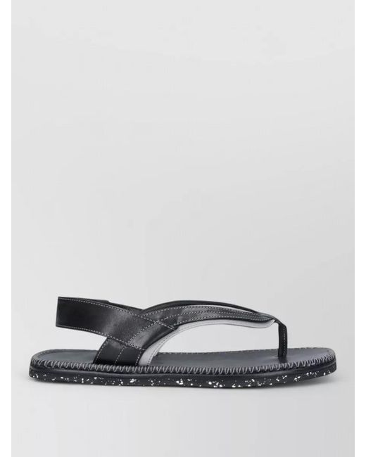 Kiko Kostadinov Multicolor Slide Sandals Heel Contrast Stitching Detail for men