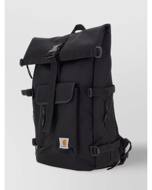 Carhartt Black Recycled Polyester Backpack for men