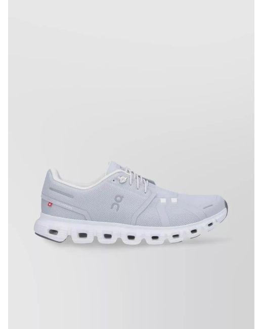 On Shoes White Low-Top Sneakers for men