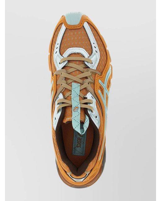 Asics Multicolor Leather Low-Top Sneakers for men