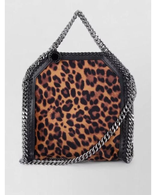Stella McCartney Gray Falabella Tiny Tote Bag