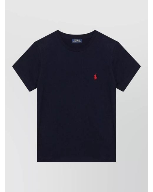 Polo Ralph Lauren Blue Cotton T-Shirt