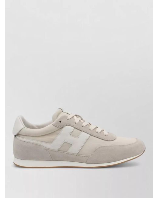 Hogan Natural Leather Low-Top Sneakers for men