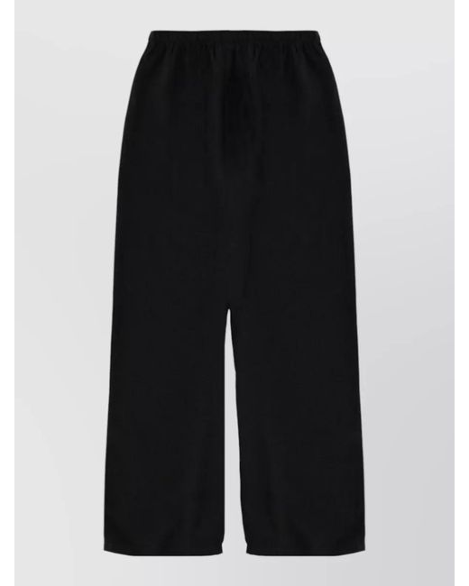 Filippa K Black Tailored Trousers Featuring Refined Side Stripes