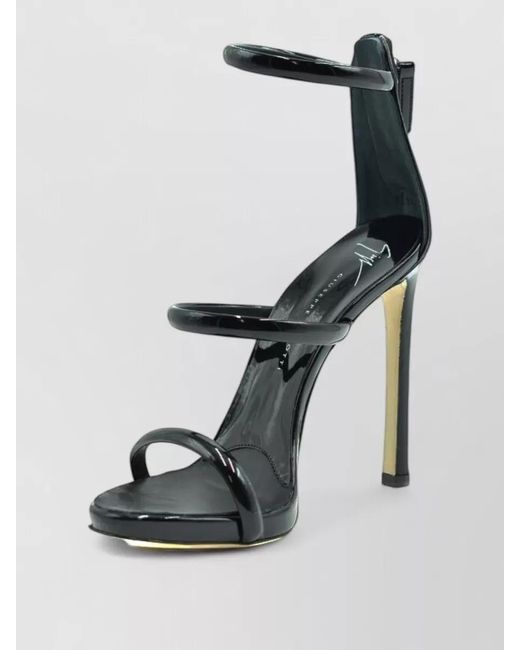 Giuseppe Zanotti Multicolor High Heel Pumps Open Toe Stiletto
