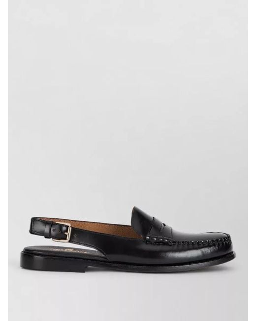 Sebago Multicolor Leather Slip On Sandal Closed Toe Straps