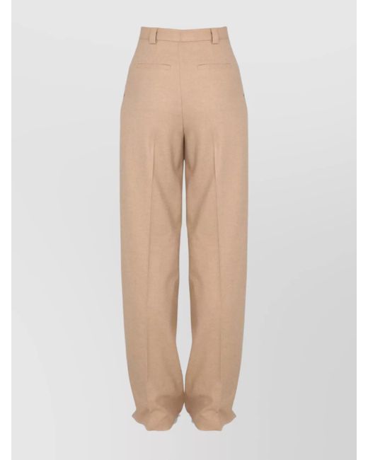 RED Valentino Natural Wide-Leg Trousers