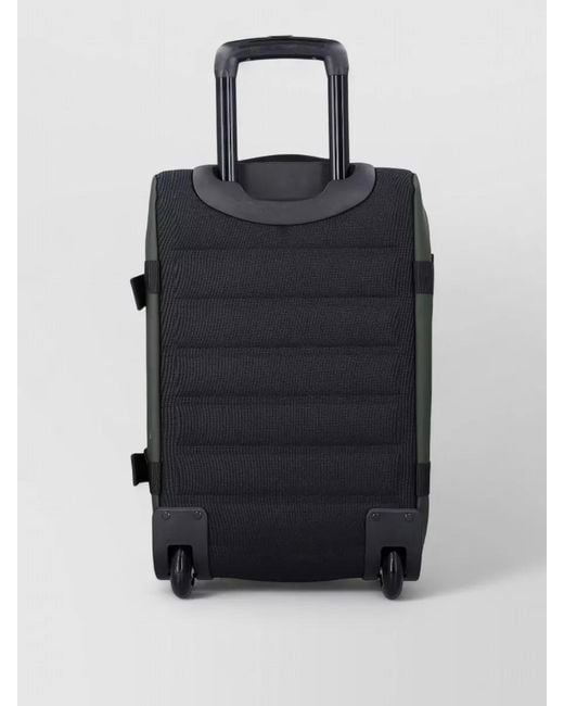 Rains Black Texel Cabin Trolley Bag Silent Wheels