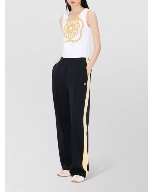 KENZO White Gots Boke Flower Graphic Jersey Tank