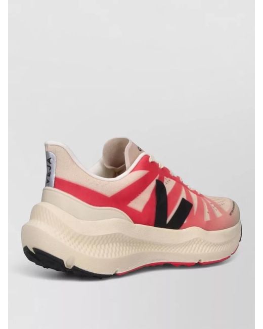 Veja Pink Low Top Sneakers