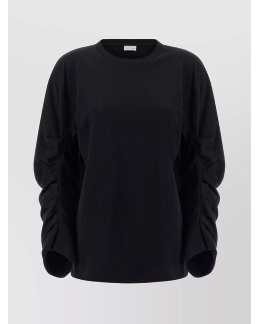 Dries Van Noten Blue Cotton T-Shirt