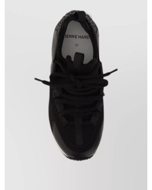 Pierre Hardy Multicolor Leather Paneled Low-Top Sneakers