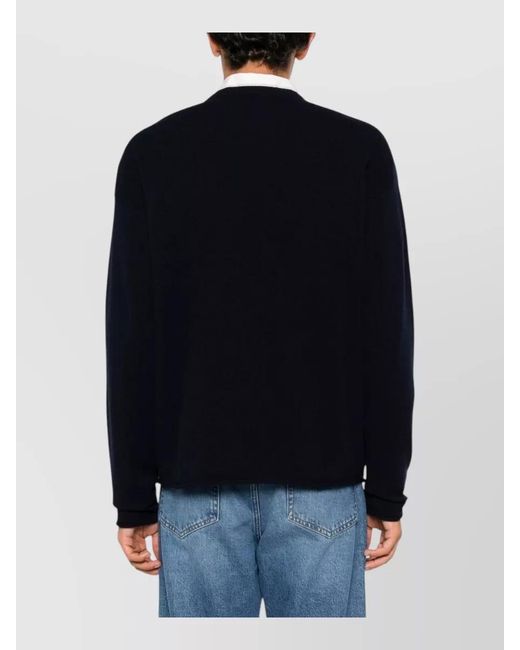 Extreme Cashmere Blue Cashmere Crew Neck Regular Fit Sweater