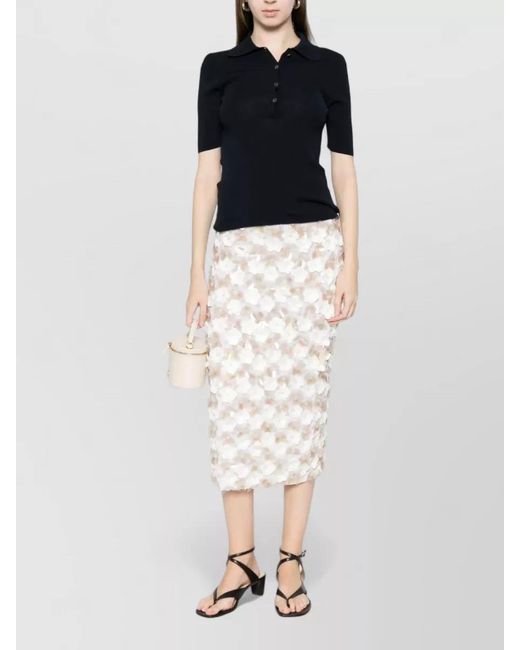 P.A.R.O.S.H. Black Polo Top