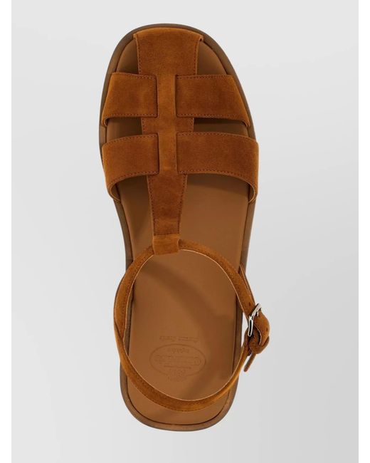 Church's Brown Leather Odyssey Sandals