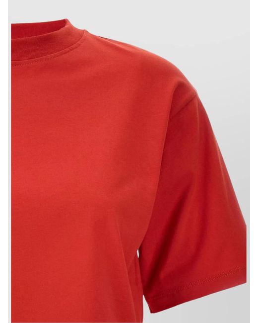 Loulou de Saison Red Cotton T-Shirt