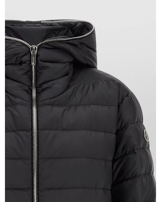 Rick Owens Black Moncler + 'Ziplock' Down Jacket for men