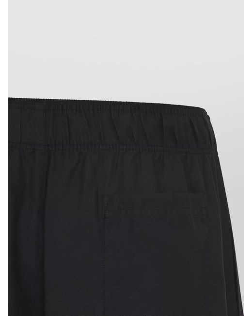 Our Legacy Black Relaxed-Fit Bermuda Shorts for men