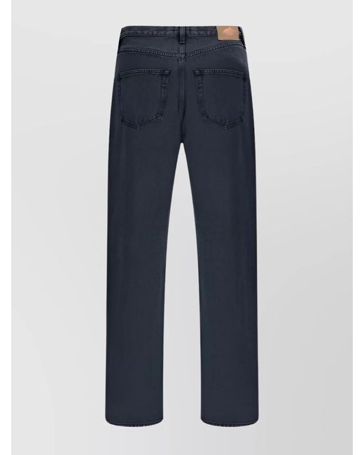 Prada Blue Denim Straight-Leg Jeans for men