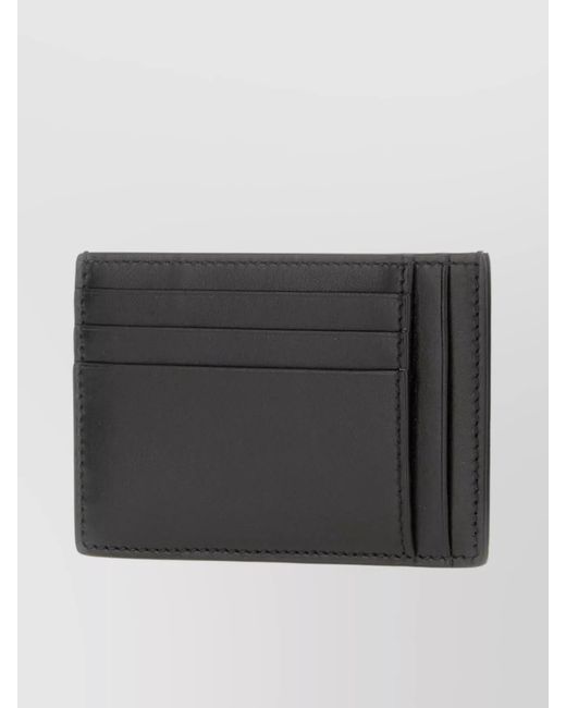 Gucci Gray Leather Cardholder for men