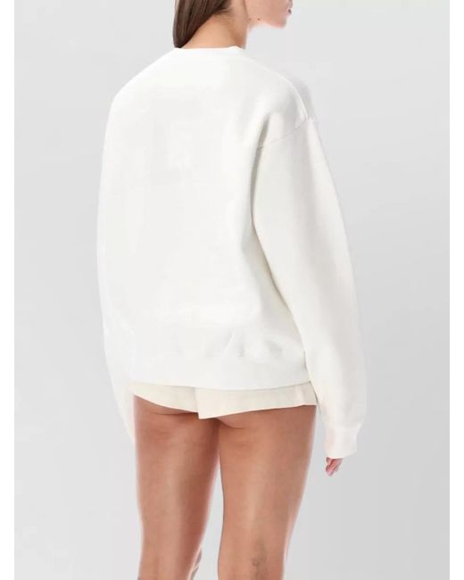 Sporty & Rich Multicolor Cotton Crew Neck Sweatshirt