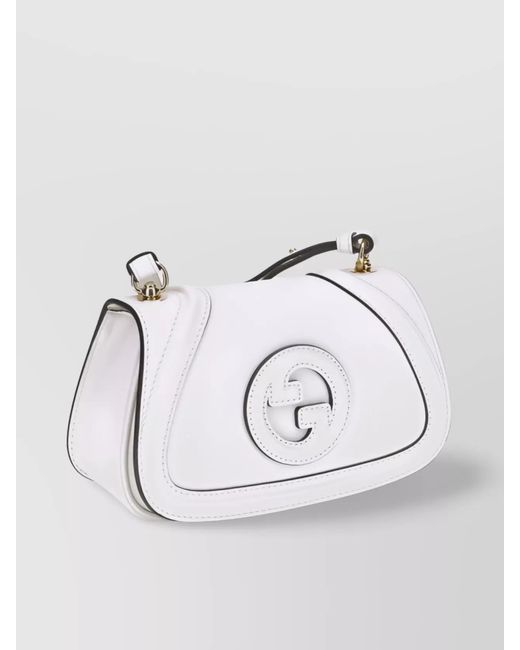 Gucci Natural Blondie Small Leather Shoulder Bag