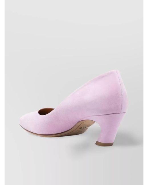Chloé Pink Leather Pumps