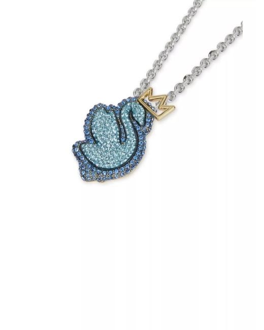 Swarovski White Crystal Pendant Necklace
