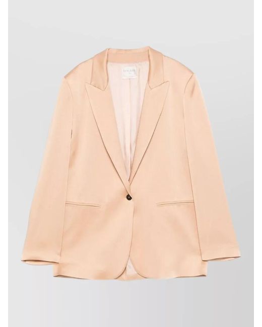 Forte_forte Natural Single-Breasted Blazer Jacket
