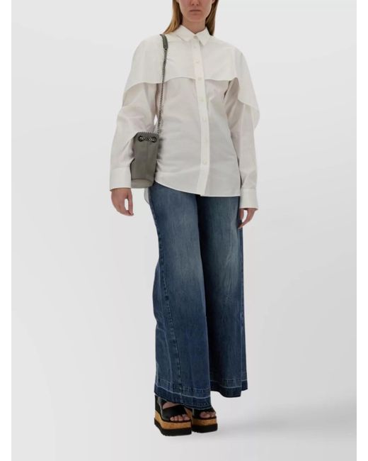 Stella McCartney Gray Cotton Shirt