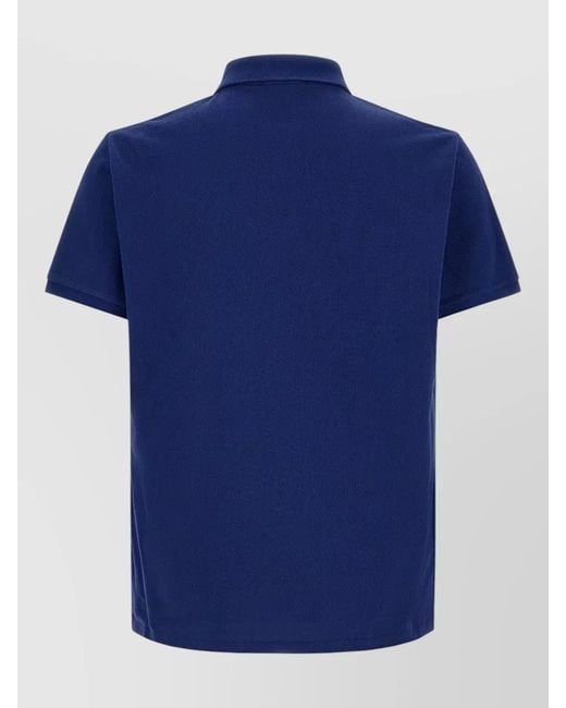 Polo Ralph Lauren Blue Piqué Polo Shirt for men