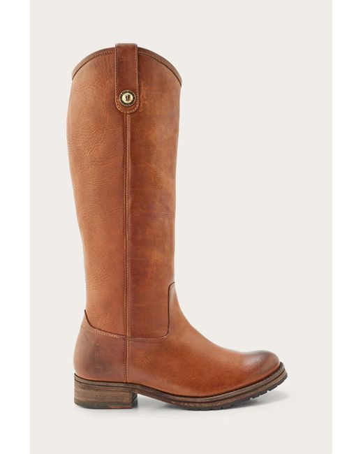 frye women's melissa button lug tall knee high boot