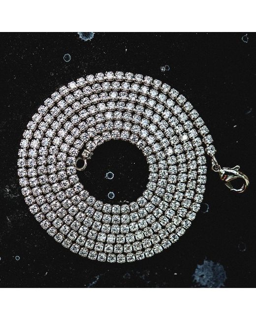 The GLD Shop Micro Tennis Necklace for 