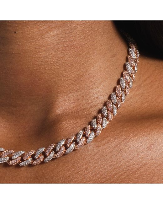 The GLD Shop Two-tone Gld Link Necklace 
