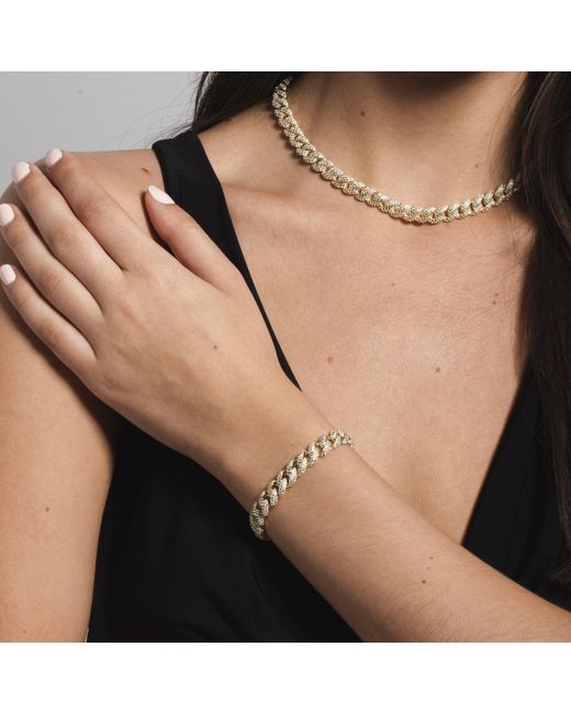 Iced Cuban Chain + Bracelet Bundle 