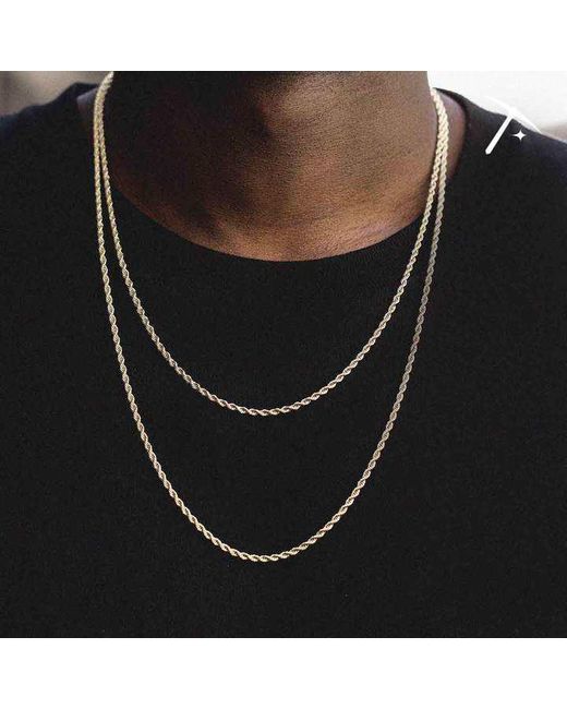 The GLD Shop Rope Chain In Blue Lyst