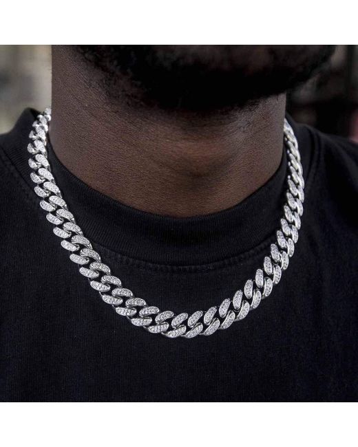 The GLD Shop Diamond Cuban Link Chain 