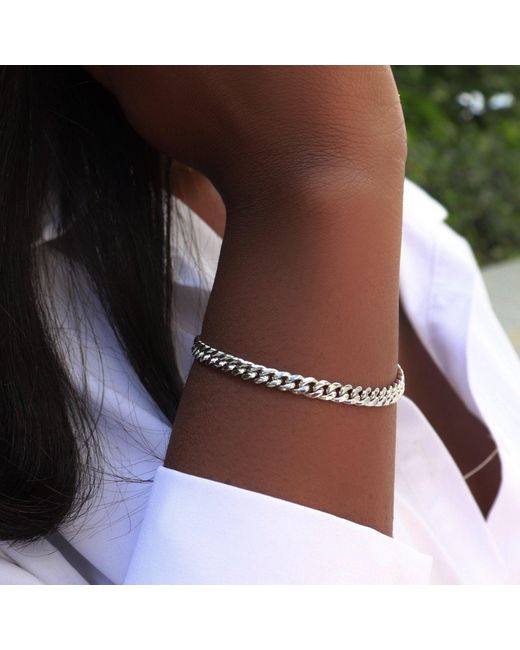 The GLD Shop Cuban Link Bracelet | Lyst