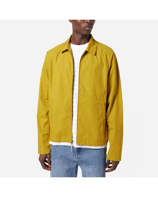 The North Face Riptstop Coach Jacket in Yellow for Men | Lyst