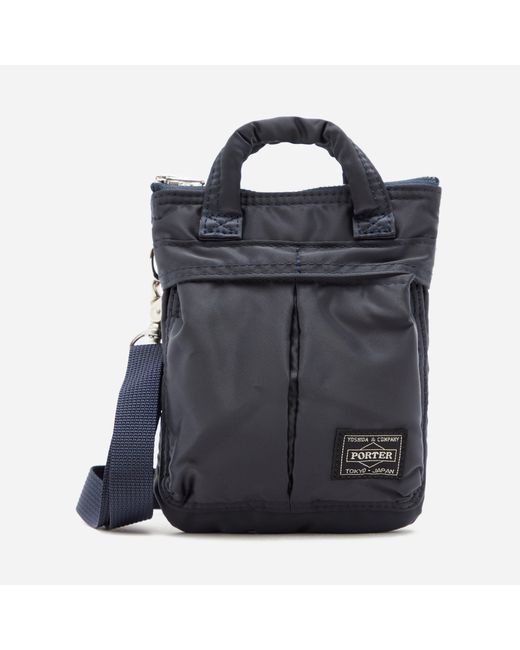 PorterYoshida and Co Howl Mini Helmet Bag in Black for Men Lyst UK