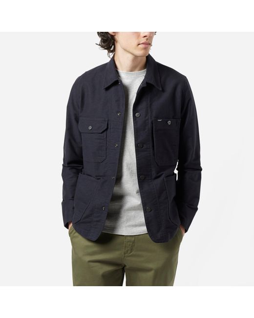 navy blue box jacket