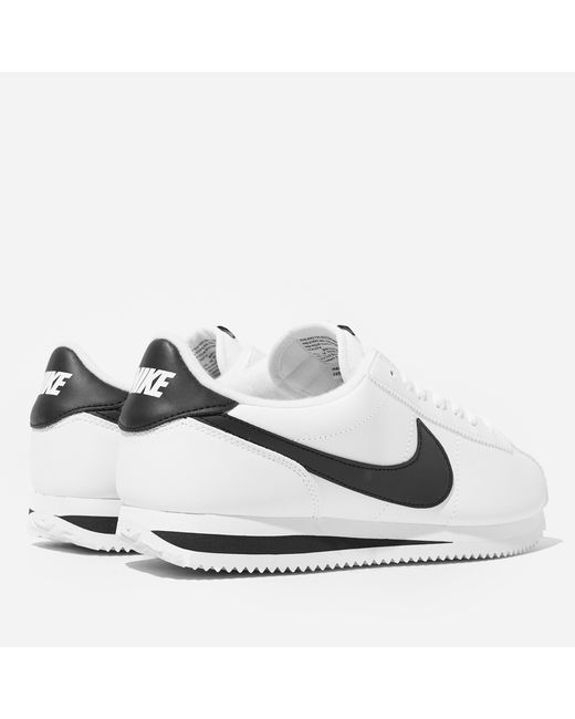 nike white classic cortez sneakers